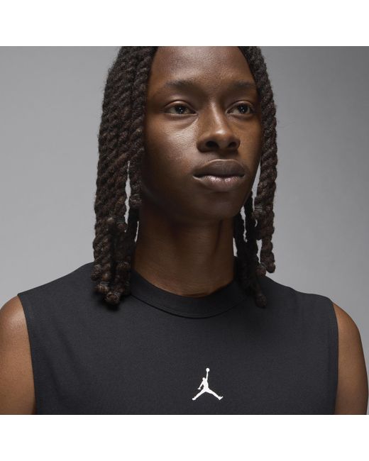 Nike Jordan Sport Top Zonder Mouwen Met Dri-fit in het Black voor heren