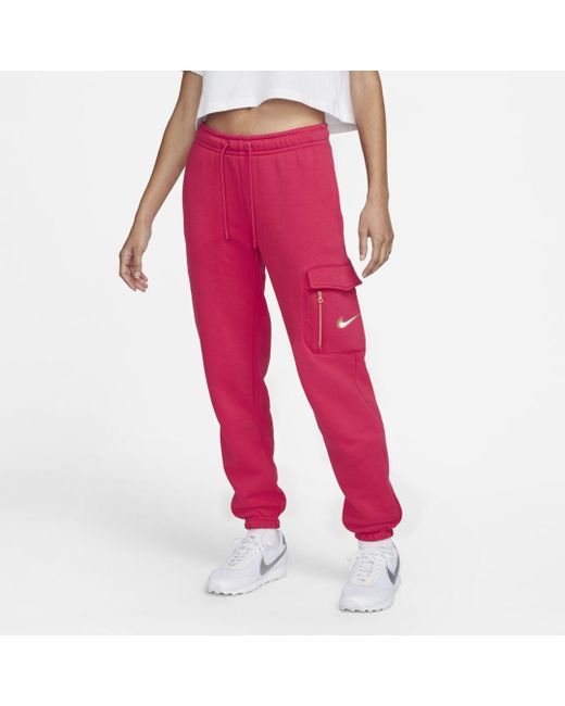 Nike Fleece Sportswear Dance Cargo Pants Lyst