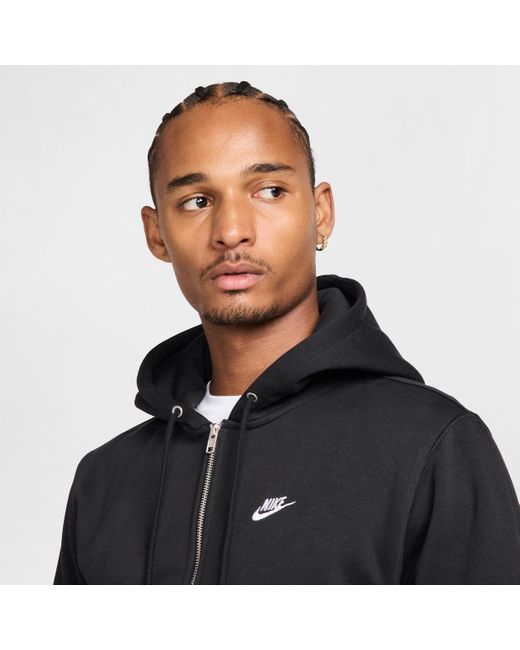 Nike Black Club Hoodies for men