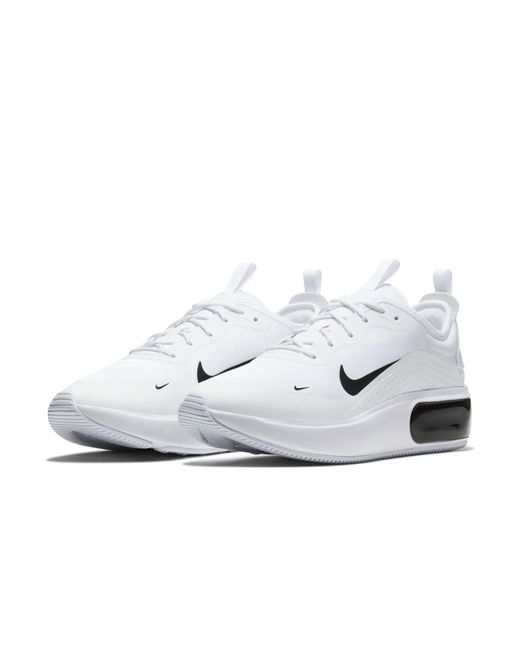 Nike air max sales dia women's white