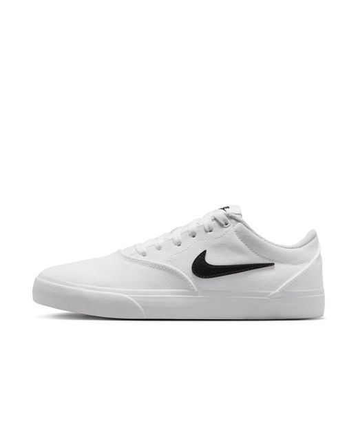 Nike White Charge Canvas Shoes