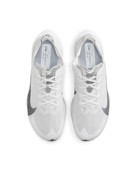 Nike Gray Vaporfly 4 Road Racing Shoes for men