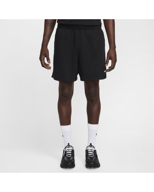 Nike Black Nocta Cardinal Fleece Shorts for men