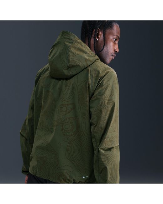 Nike Green Tech Full-Zip Woven Windrunner Jacket for men