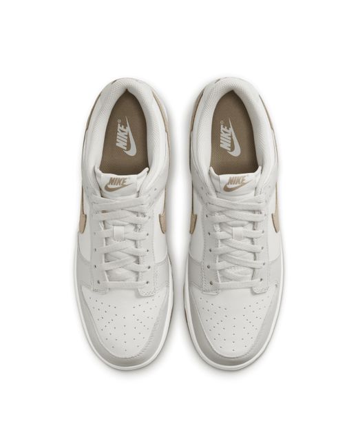Nike White Dunk Low Retro Se Shoes Leather for men