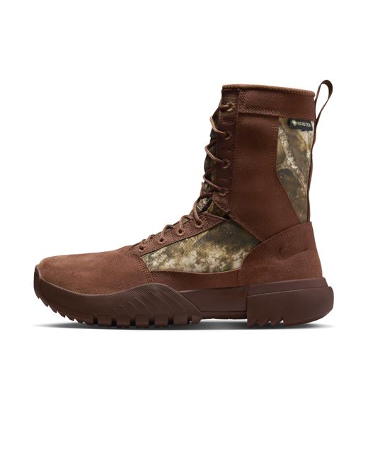 Nike Brown Sfb Air Field Ukiah R Gore-Tex Tactical Boots for men