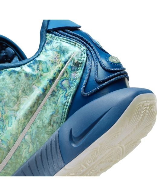Nike Blue Lebron Xxi 'abalone' Basketball Shoes for men