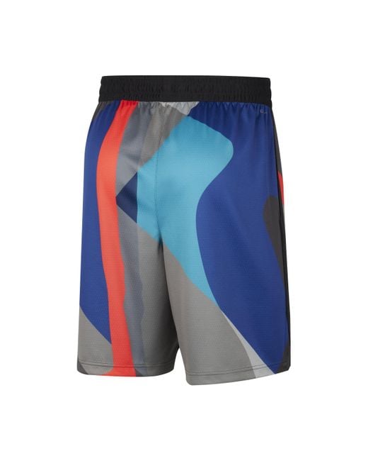Nike Blue Brooklyn Nets 2023/24 City Edition Dri-fit Nba Swingman Shorts 50% Recycled Polyester for men