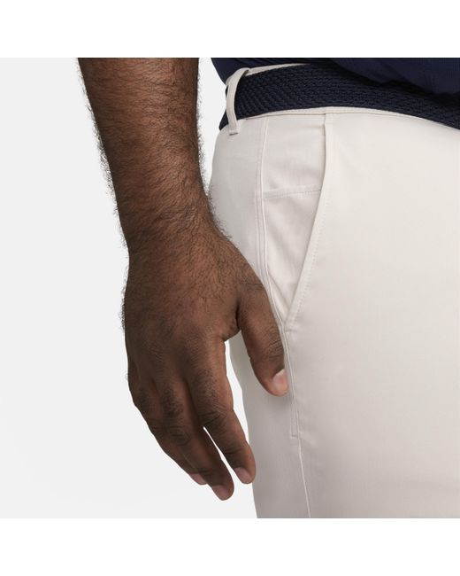 Nike White Tour Repel Chino Slim Golf Pants for men