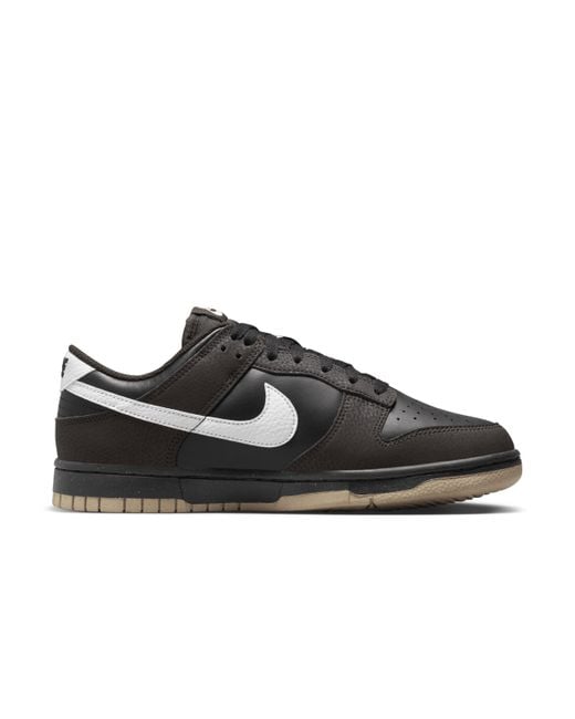 Nike Black Dunk Low Next Nature Shoes Leather