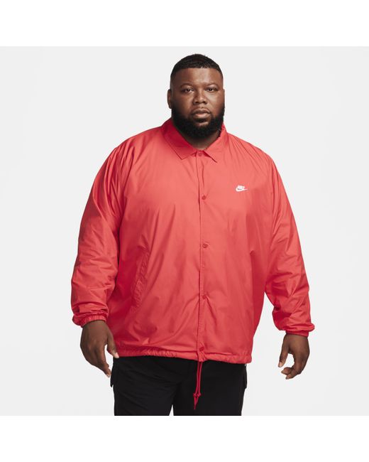 Nike Red Club Coaches' Jacket for men