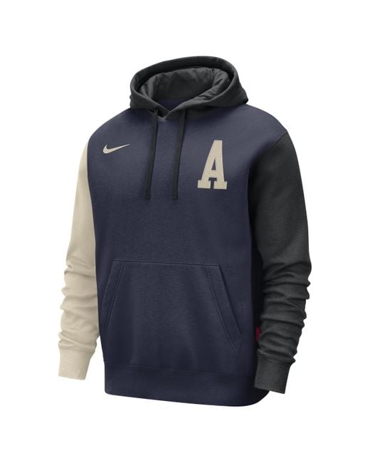 Nike Blue Penn State Club Fleece Pullover Hoodie for men
