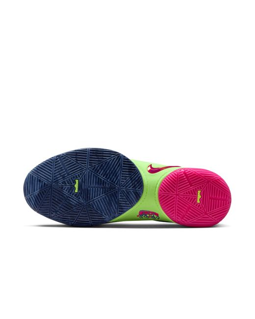 Nike Green Lebron Xxii Basketball Shoes for men