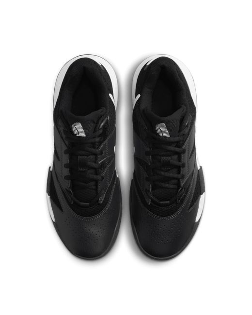 Nike Black Court Lite 4 Tennis Shoes