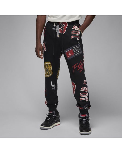 Nike Black Brooklyn Fleece Sweatpants for men
