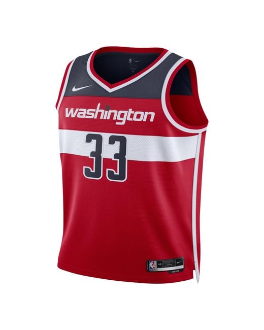 Nike Washington Wizards Icon Edition 2022/23 Dri-fit Nba Swingman ...