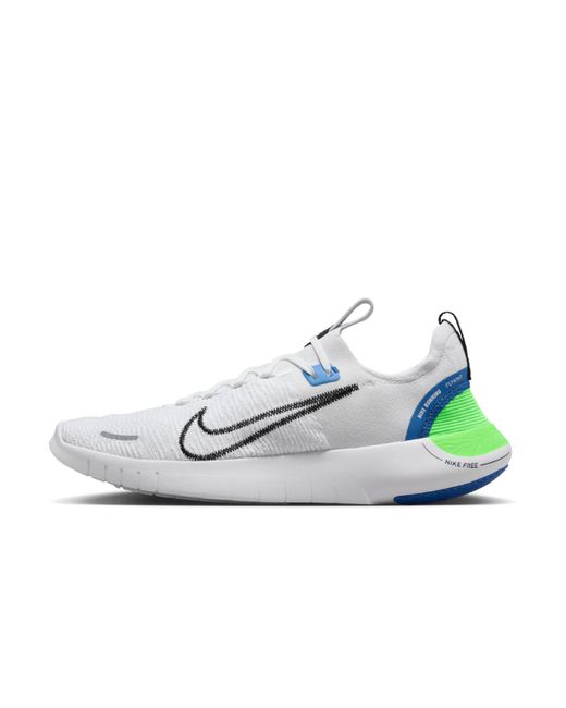 Nike Blue Free Rn Nn Road Running Shoes for men