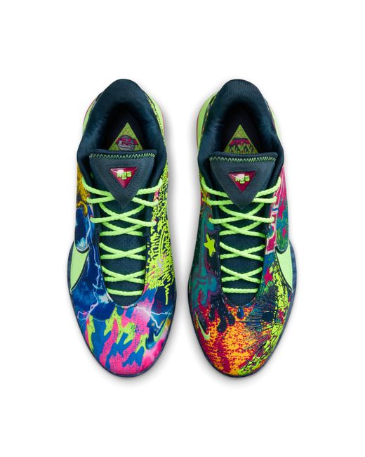 Nike Green Lebron Xxii Basketball Shoes for men