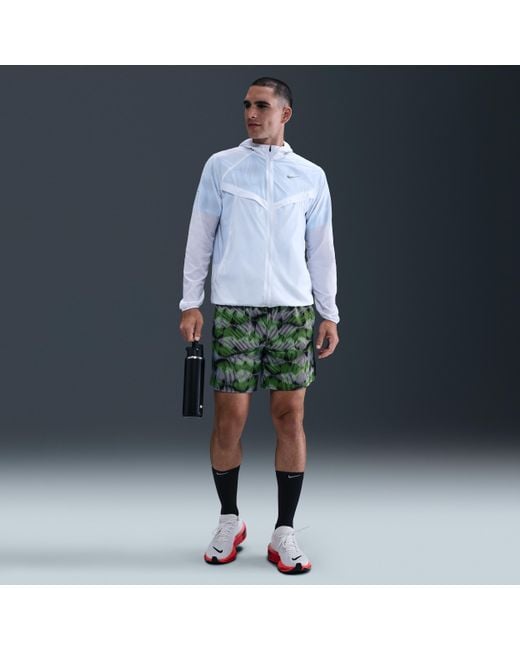 Shorts Da Running Con Slip Foderati 18 Cm Challenger di Nike in Blue da Uomo