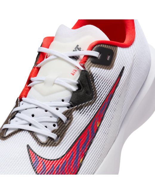 Nike White Zoom Rival Fly 4 Road Racing Shoes for men