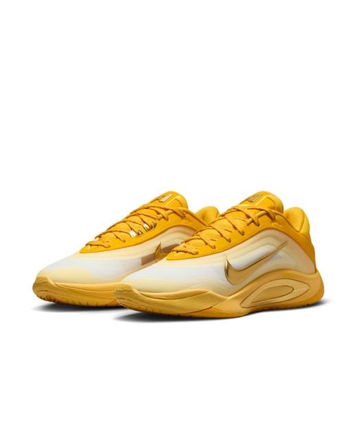 Nike Yellow A'One "Sunshine" A'Ja Wilson Basketball Shoes