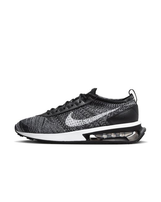 Nike Air Max Flyknit Racer Shoes in Black for Men Lyst UK
