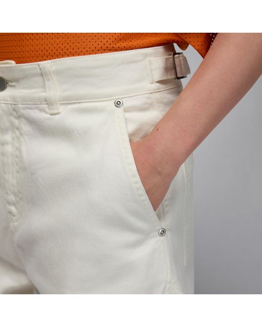Nike White Nike Flight '91 Wide-Leg Baggy Trousers