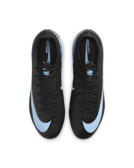 Nike Black Mercurial Vapor 16 Pro Firm-Ground Low-Top Soccer Cleats for men