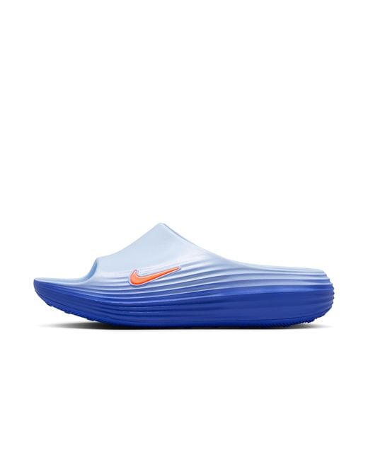 Nike Blue Reactx Rejuven8 Slides for men