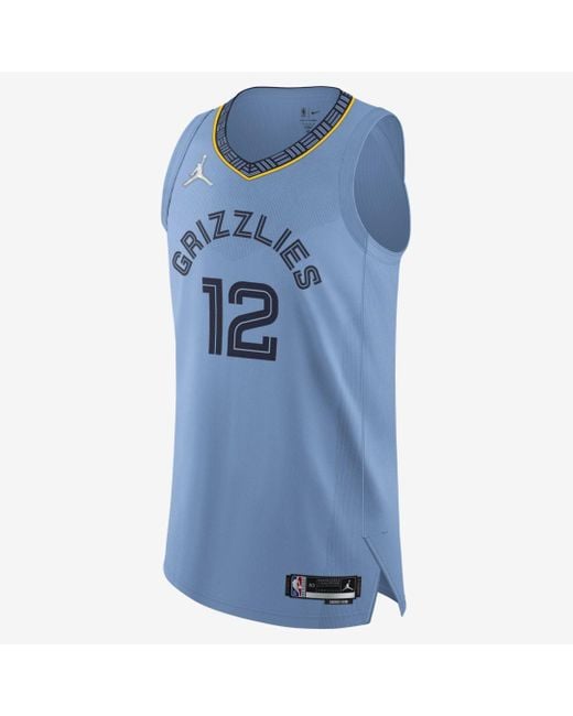 Nike Synthetic Memphis Grizzlies Statement Edition Jordan Dri-fit Adv ...