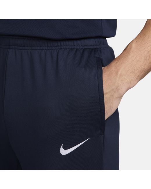 Nike Blue Usmnt Strike Dri-fit Soccer Knit Pants for men