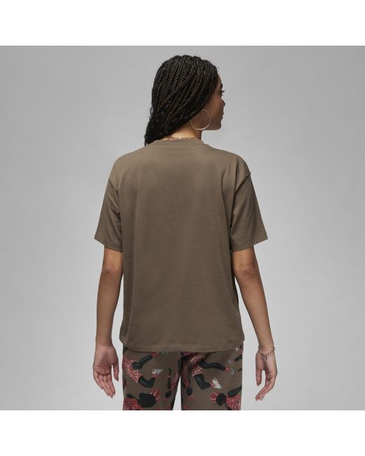 Nike Jordan Artist Series By Parker Duncan T-shirt In Brown,