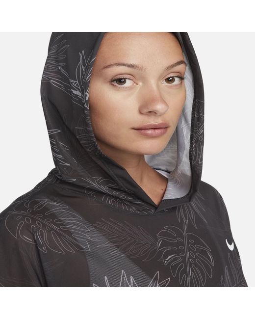 Nike Pro Cover-up in Black | Lyst