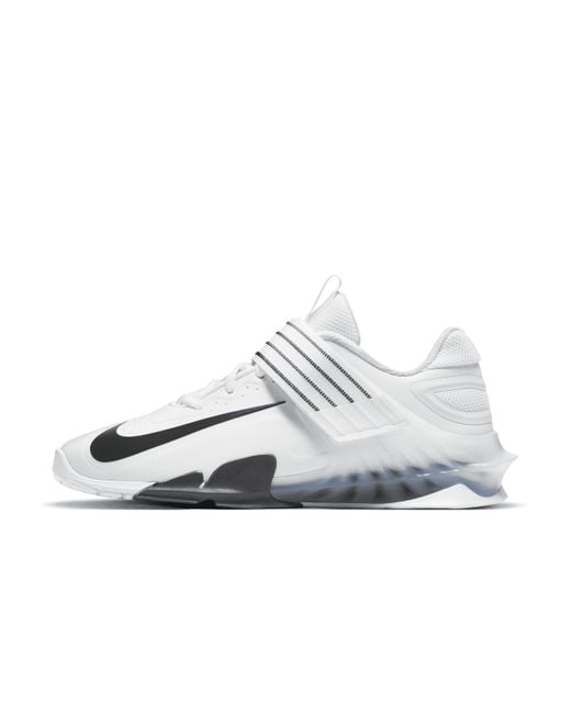 Nike Savaleos Weightlifting Shoe in White Lyst
