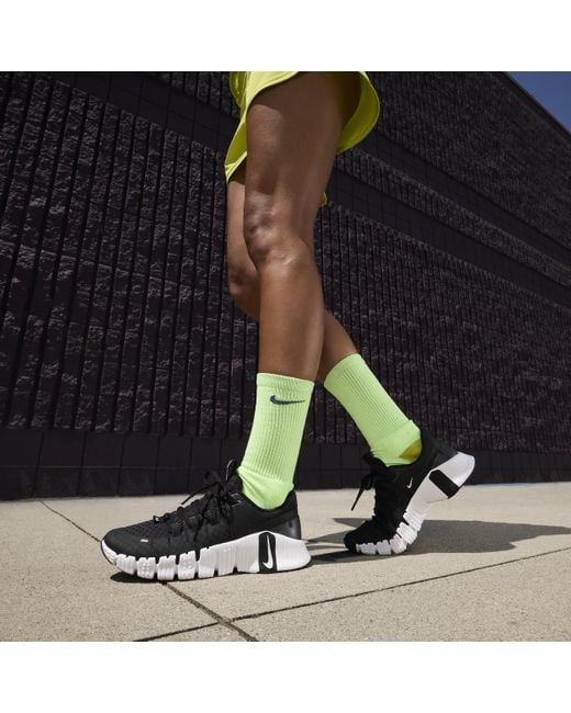 Scarpa da allenamento free metcon 5 di Nike in Black