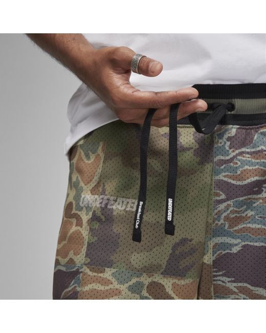 NIKE JORDAN UNDEFEATED ダイヤモンドショーツ camo Nike Jordan X Undefeated Shorts in Green for Men | Lyst
