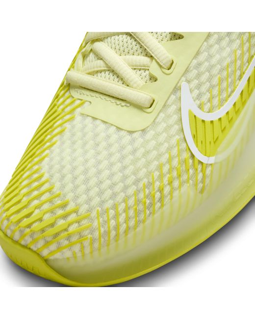 Nike Court Air Zoom Vapor 11 Hard Court Tennis Shoes in Yellow | Lyst