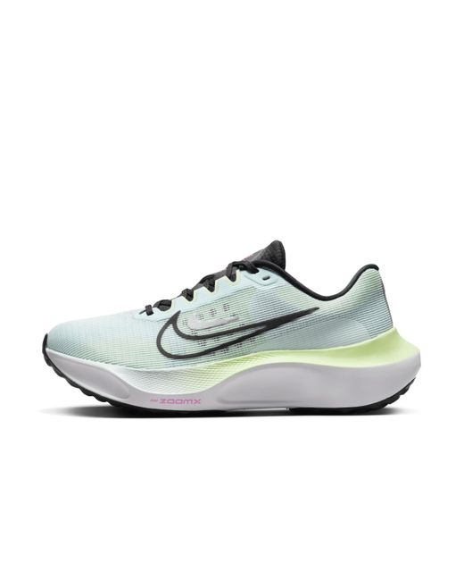Nike White Zoom Fly 5 Road Running Shoes