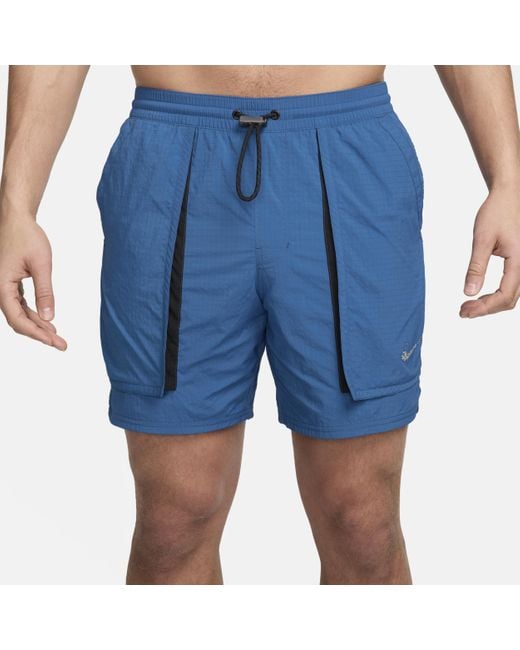 Nike Blue Swim 7" Volley Shorts for men