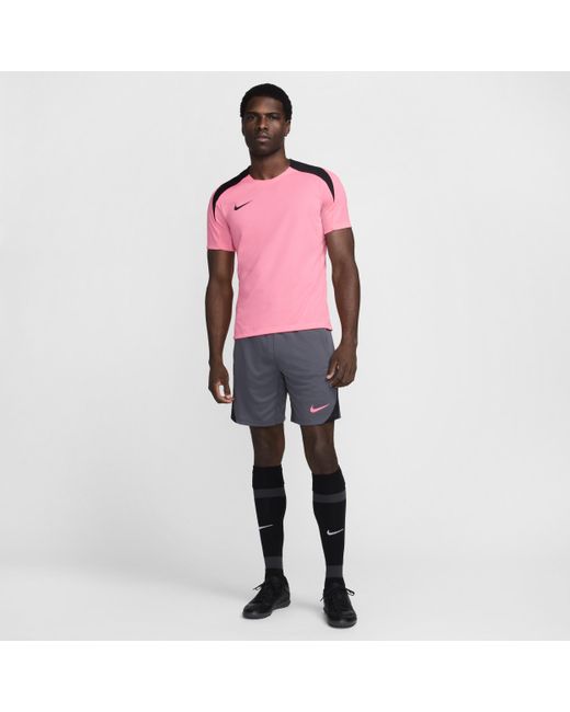 Nike Pink Strike Dri-fit Short-sleeve Football Top Polyester for men
