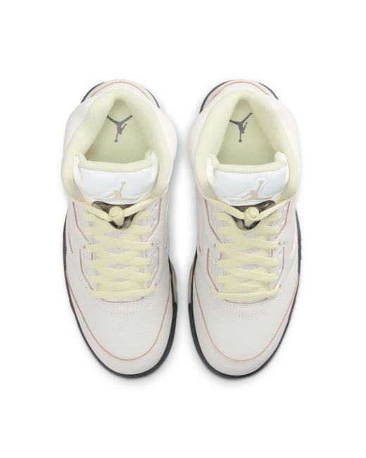 Nike White Air 5 Retro "Luminous And Sail" Shoes