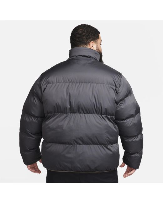 mens grey nike puffer jacket