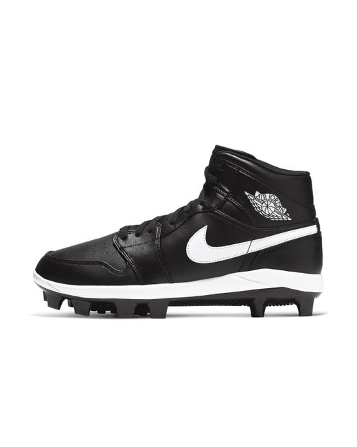 Nike Jordan 1 Retro Mcs Baseball Cleats In Black, for Men Lyst