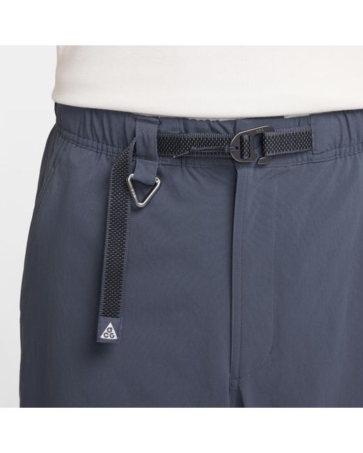 Nike Blue Acg Uv Hiking Pants for men