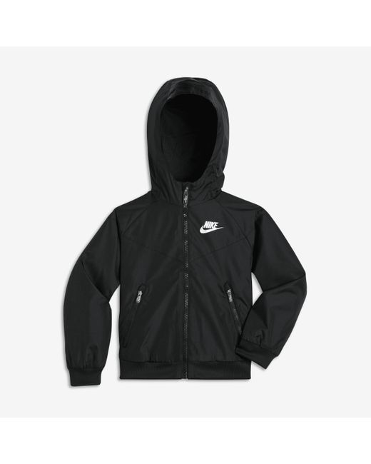 Nike Black Sportswear Windrunner Toddler Full-zip Jacket Polyester for men