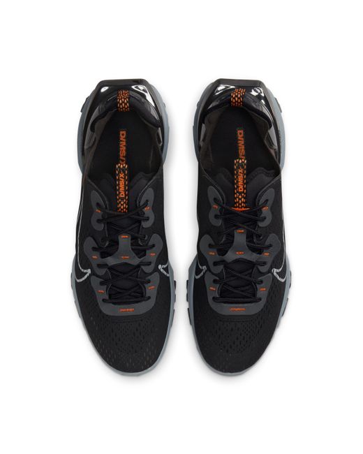 Nike Black React Vision Shoes for men