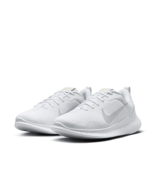 Nike White Flex Experience Run 12 Road Running Shoes