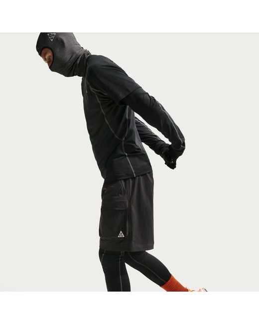 Nike Black Acg "Wildsee" Dri-Fit Base Layer Tights for men