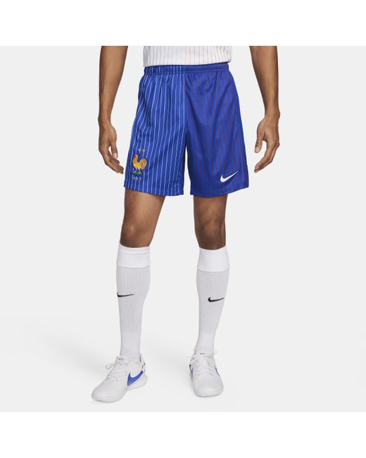 Nike Blue Fff 2024 Stadium Away Dri-fit Football Replica Shorts 50% Recycled Polyester for men
