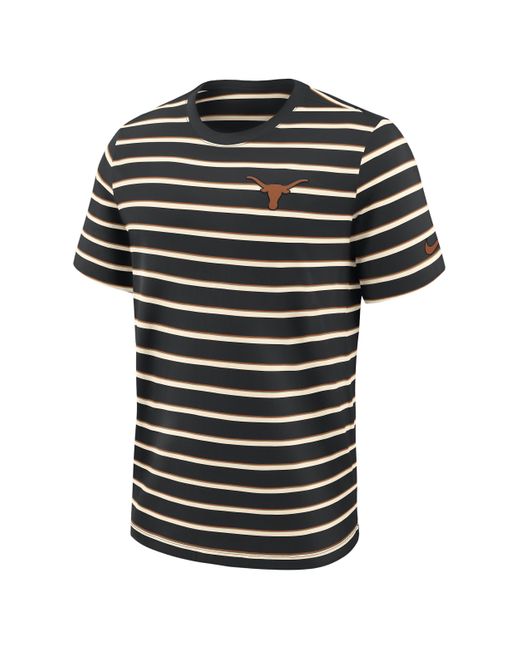 Nike Black Texas Athletic Prep Legacy Summit Stripe College T-Shirt for men